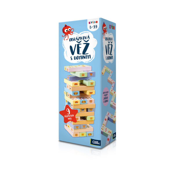 Kvído - Obrázková věž s dominem - Albi