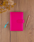 Týdenní diář 2027 Notique Refill kroužkový 12,5 x 19 cm fuchsiový