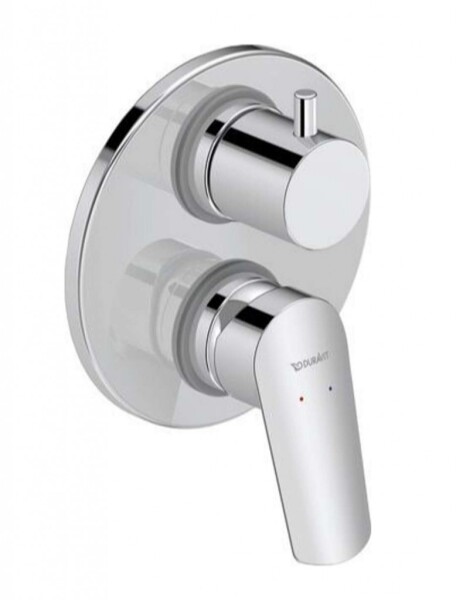DURAVIT - DuraStyle Basic Baterie pod omítku, pro 2 spotřebiče, s tělesem, chrom N15210008010