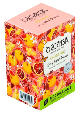 ORGANSIA BIO Spicy Blood Orange přebal 18x1,8g