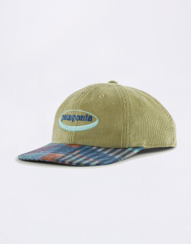 Patagonia Corduroy Cap '95 Oval Logo: Gumtree Green