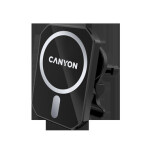 CANYON CM-15 MagSafe černá / držák do ventilace auta / magnetický / 15W MagSafe nabíjení (CNE-CCA15B01)