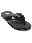 Quiksilver MOLOKAI LAYBACK BLACK pánské žabky