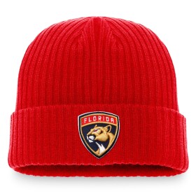 Fanatics Pánská zimní čepice Florida Panthers NHL Core Primary Logo Cuffed Knit