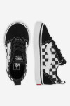 Tenisky Vans WARD SLIP-ON VN0A3QU1PVJ1 Látkový materiál,Přírodní kůže (useň) - Semiš