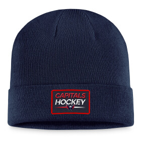 Fanatics Pánská zimní čepice Washington Capitals NHL Authentic Pro Prime Cuffed Beanie