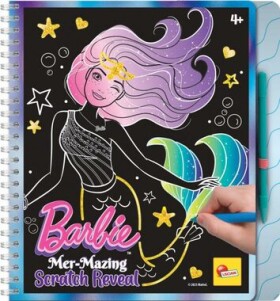 Liscianigioch Barbie Sketch Book Mer-Mazing scratch reveal