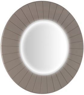SAPHO - LUMIRO STRIP kulaté zrcadlo s LED osvětlením v rámu ø 90cm, agila LR950-4343S
