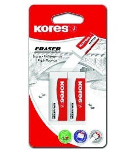 Kores Pryž KE20 BÍLÁ , 60 x 21 x 10 mm 2 ks