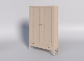 ARTEN (NANO Systems s.r.o.) Buková skříň TALO-SST4D (Bezbarvý lak)