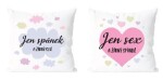 Ptakoviny.cz Polštář Jen spánek/Jen sex