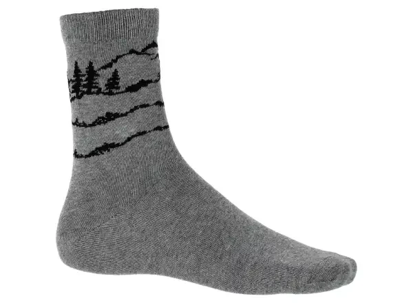Viking Bamboo Mid pánské ponožky Grey vel. 39-42