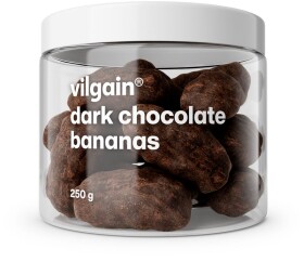 Vilgain Banány v čokoládě – hořká čokoláda 250 g