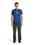 Pánské merino triko krátký rukáv ICEBREAKER Mens Merino 150 Tech Lite SS Tee Bear Tour, Lazurite velikost: S