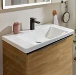 VILLEROY & BOCH - Subway 3.0 Umyvadlo 800x470 mm, bez přepadu, otvor pro baterii, CeramicPlus, alpská bílá 4A7081R1