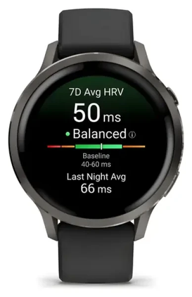 Garmin Venu 4 41 mm černá / Chytré hodinky / 1.2" AMOLED / GPS / Wi-Fi / 5 ATM (010-03013-02)