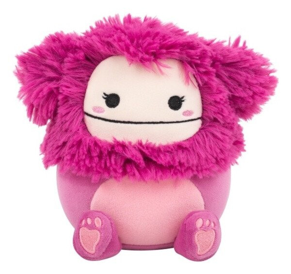 Squishmallows Růžový Bigfoot - Nanette 13 cm