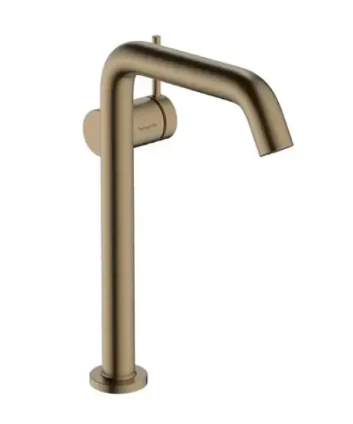 Hansgrohe Tecturis S - Umyvadlová baterie s výpustí Push-Open | CoolStart | EcoSmart | kartáčovaný bronz (73373140)