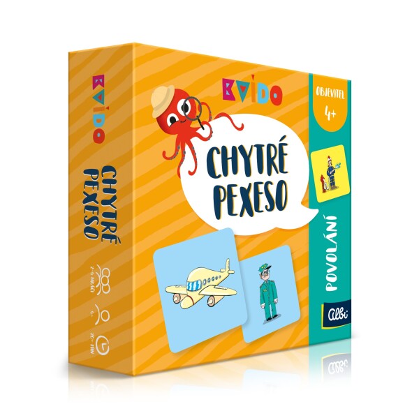 Chytré pexeso - Povolání - Kvído - Albi