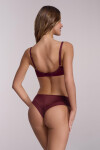 Podprsenka Semi Soft Ava 2196 Wine Maxi Bra víno 100F