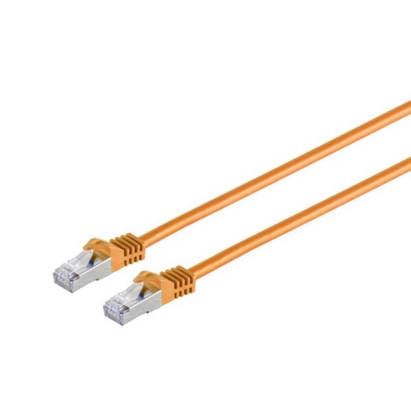 MicroConnect SFTP720O RJ45 síťové kabely, propojovací kabely 20 m oranžová 1 ks