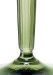 Kähler Sklenice na bílé víno Hammershoi 2 x 350 ml - KÄHLER Sklenice na víno Hammershøi Green 350 ml - set 2 ks, zelená barva, čirá barva, sklo