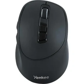 YENKEE YMS 2080GY WL SLIDER černá / bezdrátová optická myš / 2400 DPI / 6 tlačítek / 2.4 GHz / USB-C (8590669328376)