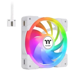 THERMALTAKE SWAFAN EX14 ARGB bílá 3ks / Ventilátor / 140 mm / Hydraulic Bearing / 2000 RPM @ 38.8 dB / 81.6 CFM (CL-F170-PL14SW-A)