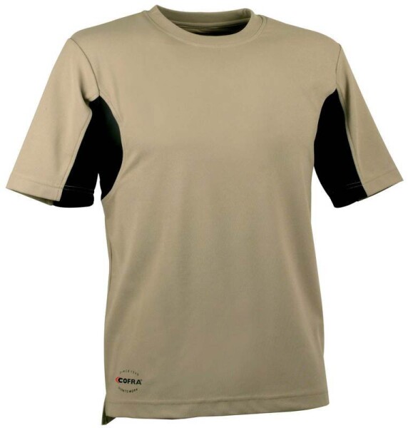 Pracovní tričko COFRA CARIBBEAN Barva: Khaki, Velikost: 2XL (CACARIBBEAN_00_2XL)