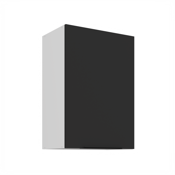 Horní skříňka Aria 50 G-72 1F Barva korpusu: Bílá, Barva dvířek: BL - Black AFM