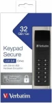 Verbatim Keypad Secure Drive 32 GB / USB C 3.2 Gen 1 / R:160 MBs / W:130 MBs (49427)