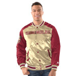 Starter Pánská bunda Florida State Seminoles NCAA Renegade Varsity Satin Jacket Velikost: S