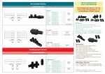 HOPA - THERMCOMB-SET, středový ventil (Z4K) s připojením pro elektrickou tyč - Barva - Černá , Varianta - Levá RDTHERMCOMSETLB