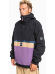 Quiksilver STEEZE TRUE BLACK zimní bunda pánská XXL