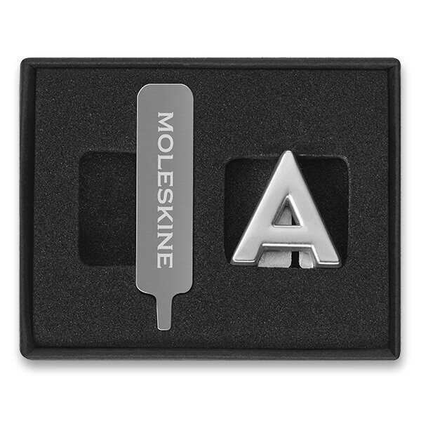 Ozdoba na zápisník Moleskine, písmena abecedy - písmeno A