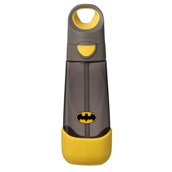 B.box Láhev na pití s brčkem 600 ml - Batman