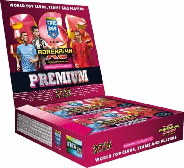 Fotbalové karty Panini FIFA 365 2024/2025 Adrenalyn - Premium Box