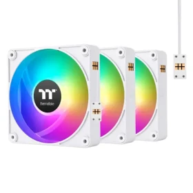 Thermaltake CT140 EX Reverse ARGB 3ks bílá / 140mm / Hydraulic Bearing / 1800 RPM / 94 CFM / 4-Pin PWM (CL-F195-PL14SW-A)
