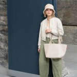 Nákupní taška přes rameno Reisenthel Shopper M Teddy sand