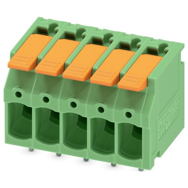 Phoenix Contact 1190300 PCB terminál 4 mm² Pólů 5 zelená 100 ks
