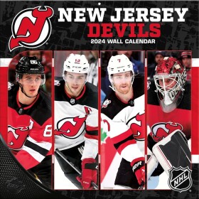 JF Turner Kalendář New Jersey Devils 2024 Wall Calendar