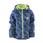 Bunda softshellová chlapecká s kapucí, Pidilidi, PD1102-02, modrá - 98 | 3roky
