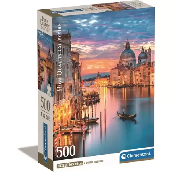 Clementoni PUZZLE Osvětlené Benátky