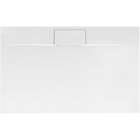 REA - Sprchová vanička Bazalt Long White 80x100 REA-K3320