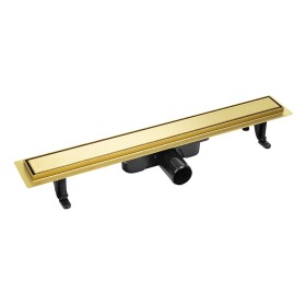 Laveo - Basso - sprchový žlab 90 cm, zlato COB_G90D