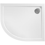 REA - Akrylátová LOOK sprchová vanička 80x100 P - bílá REA-K7906