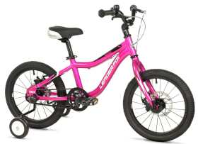 Dětské kolo LEADER FOX Keno 16", model 2025-3, barva růžová