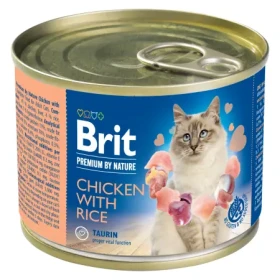 Brit Premium Cat by Nature Chicken&Rice 0,2 kg