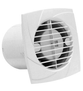 CATA - B-12 PLUS T koupelnový ventilátor s časovačem, 20W, potrubí 120, bílá 00982100