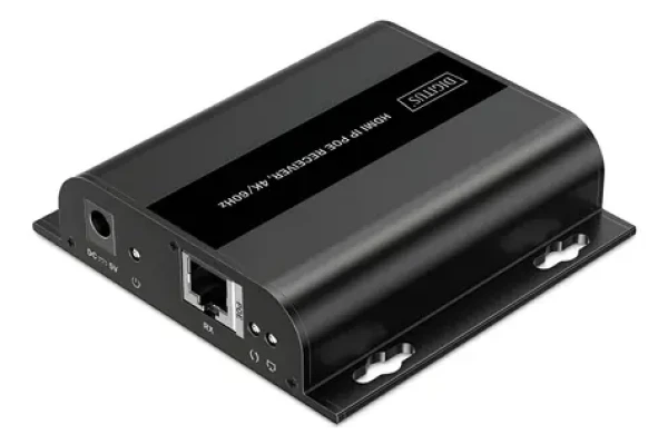 Digitus HDMI IP PoE přijímač / Přijímač / 4K/60Hz / PoE (DS-55354)